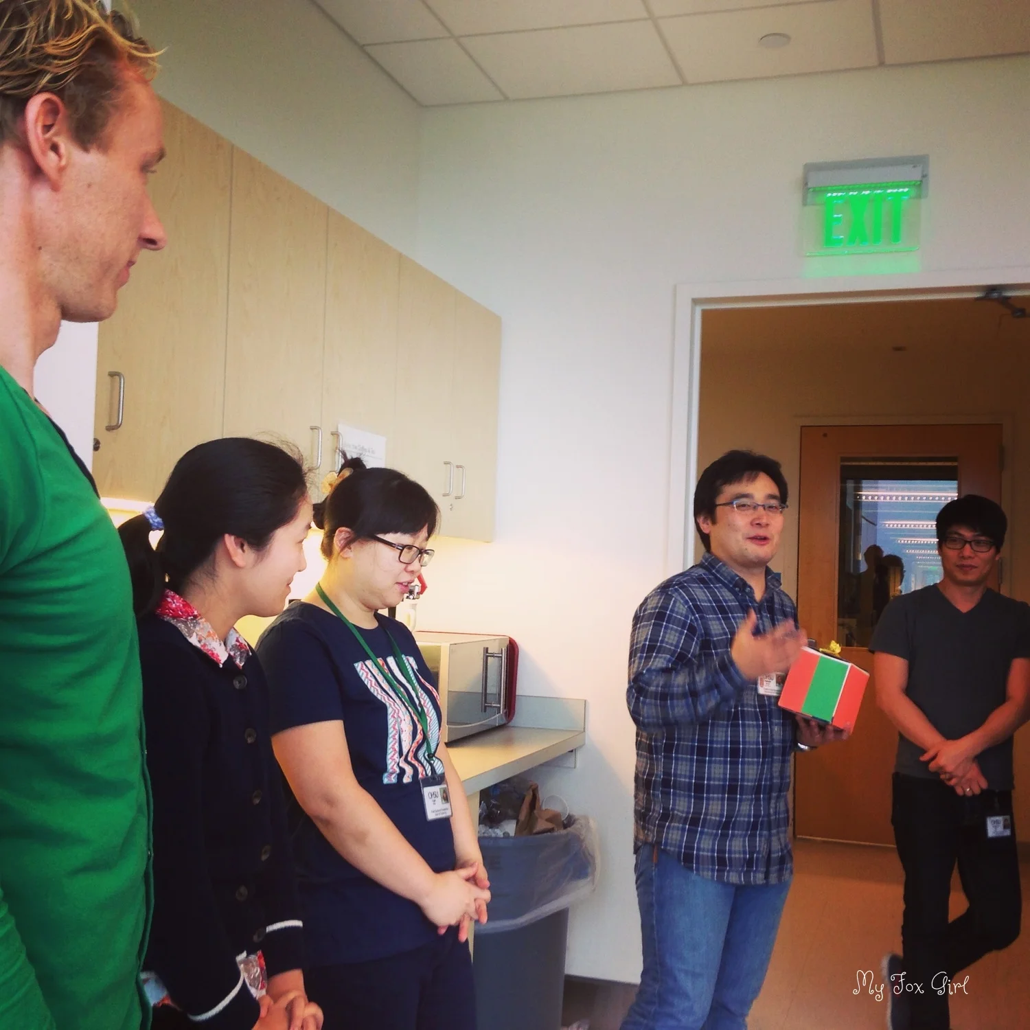Farewell party for Kazushi, March 2015