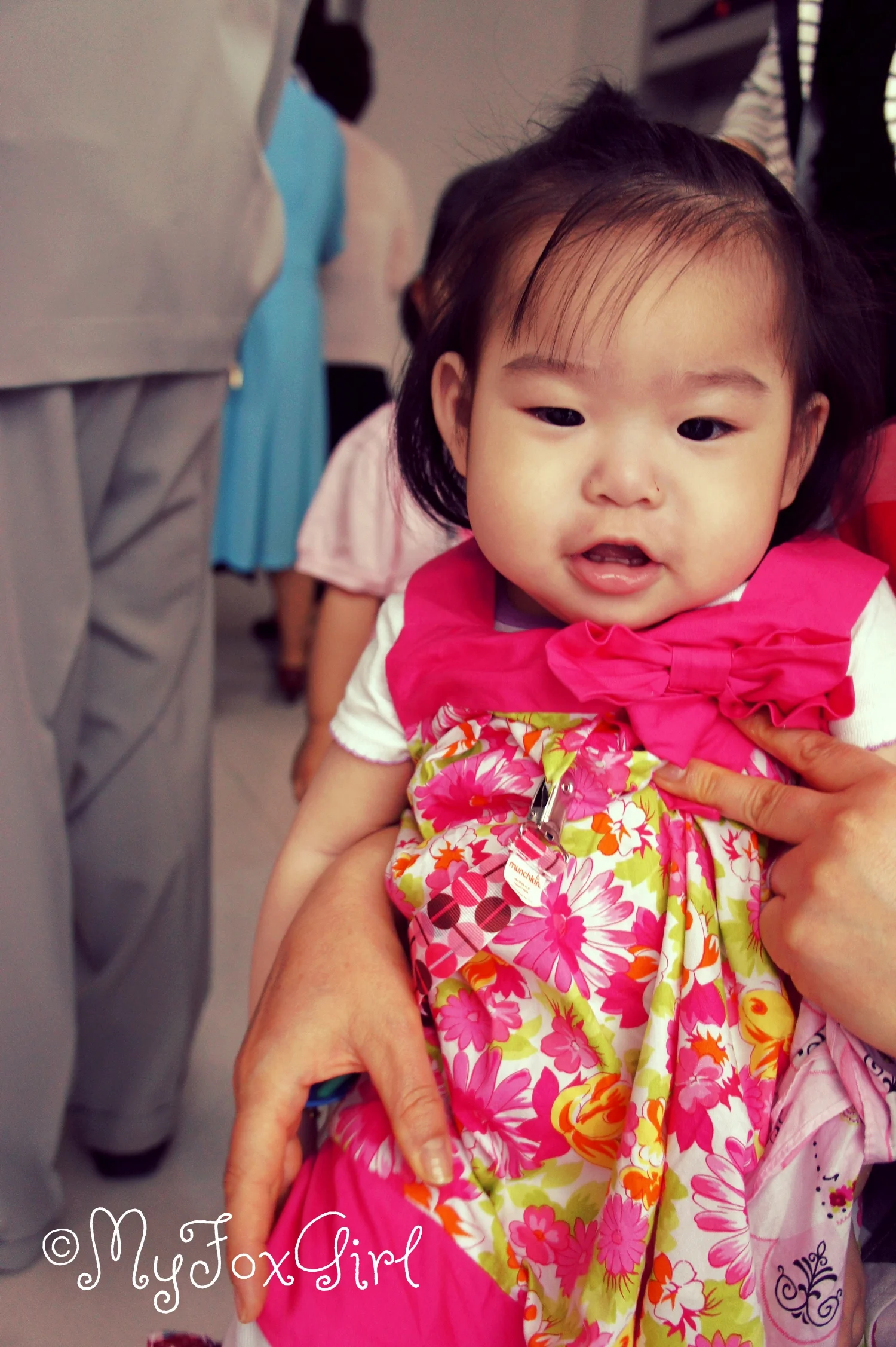 Yuna in Wedding ceremony for her aunt, May 2011