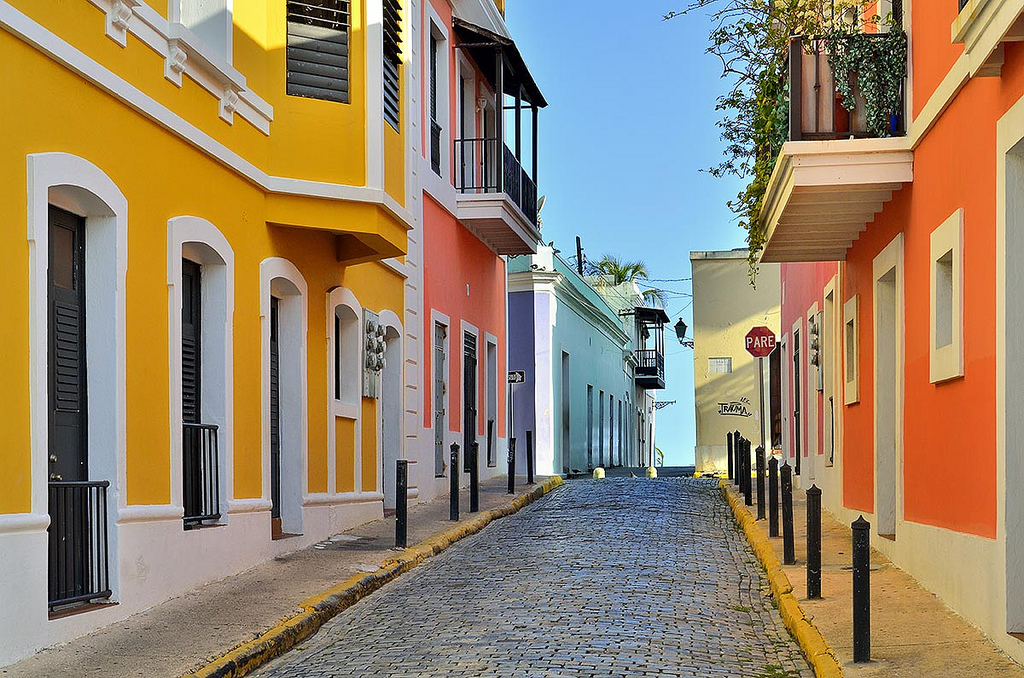Vibrant color and an indelible signature give the Old San Juan district a distinct charm