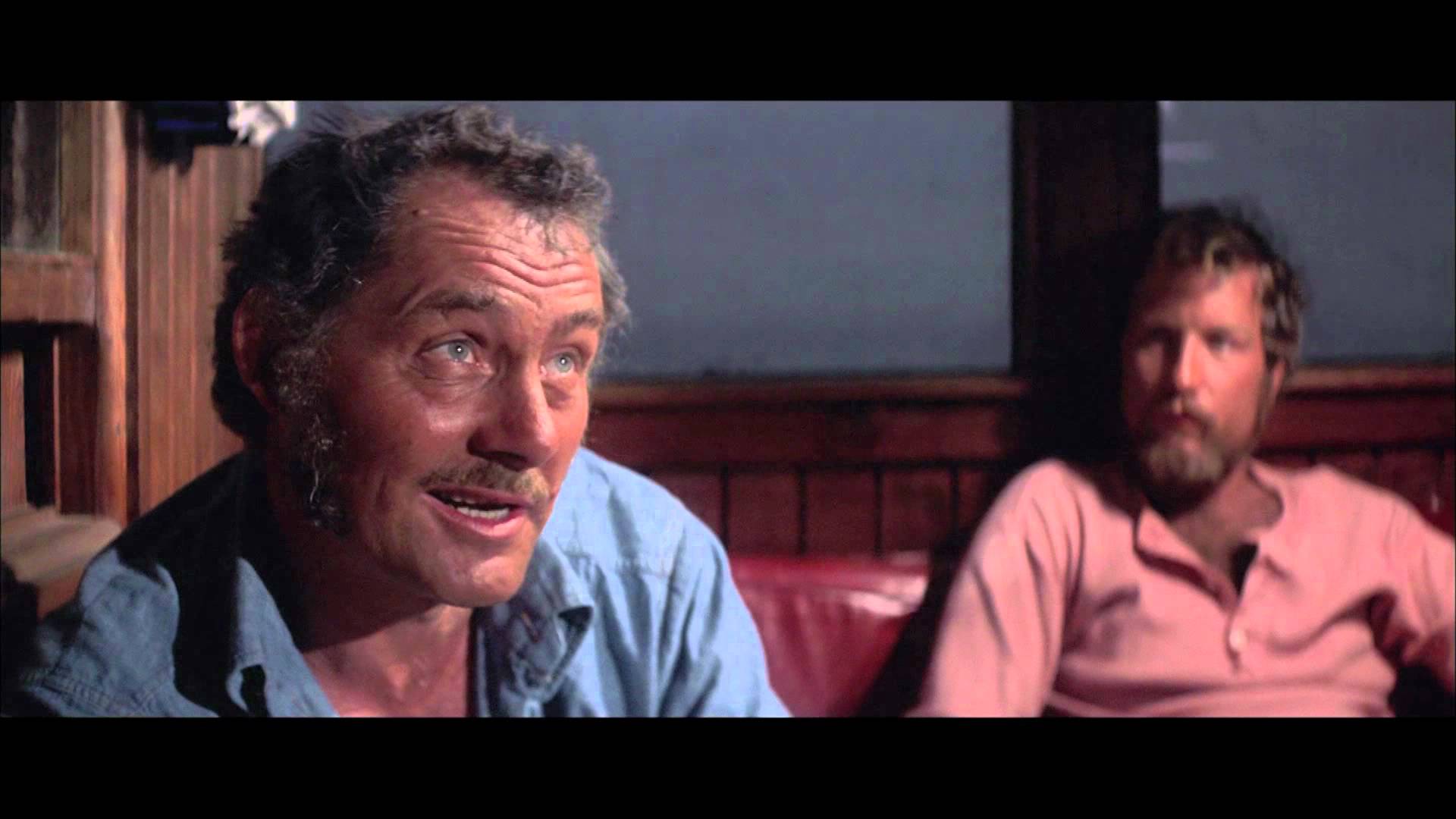 Robert Shaw as Quint with Richard Dreyfuss as Matt Hooper