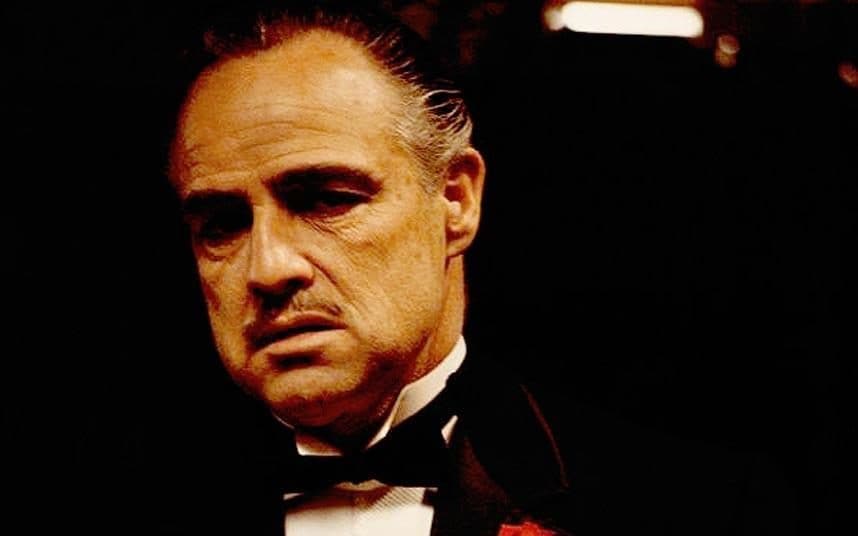 Academy Award winner Marlon Brando as Don Vito Corleone