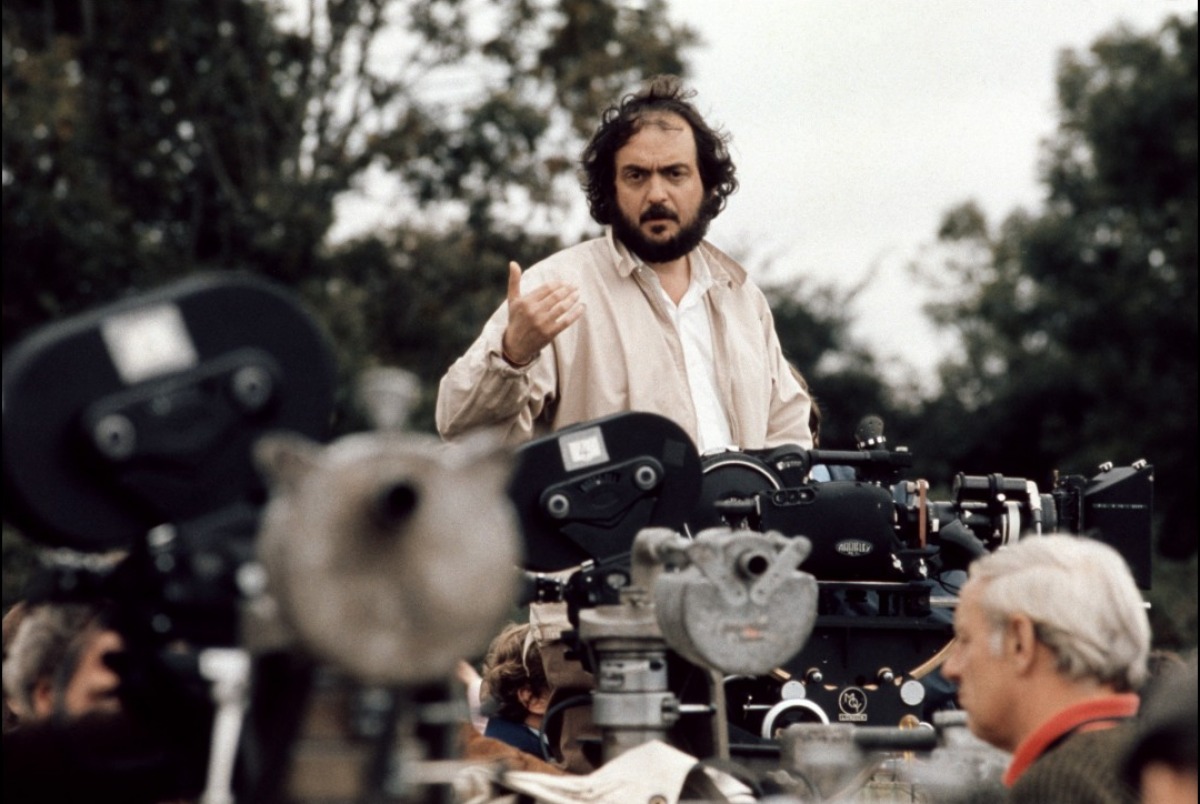 Stanley Kubrick with his toys