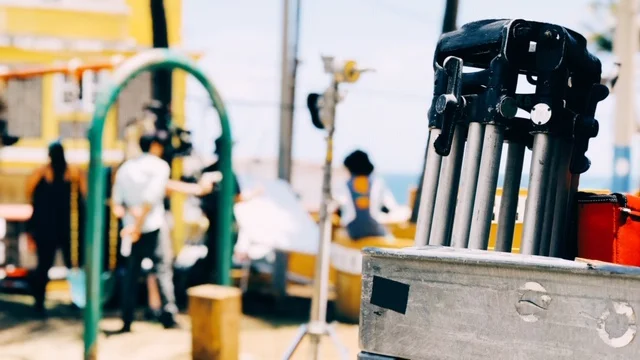 Filming in Puerto Rico