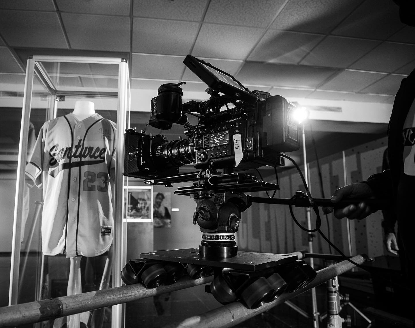 Our @sony #F55 utilized when shooting a documentary about #Santurce #Cangrejeros baseball team 

Director @reidwittman 
Producer @mikebigpr 
DOP @angelcastro_dp 

#documentary #cangrejeros #baseball #legends #filming #producer #puertorico #director #