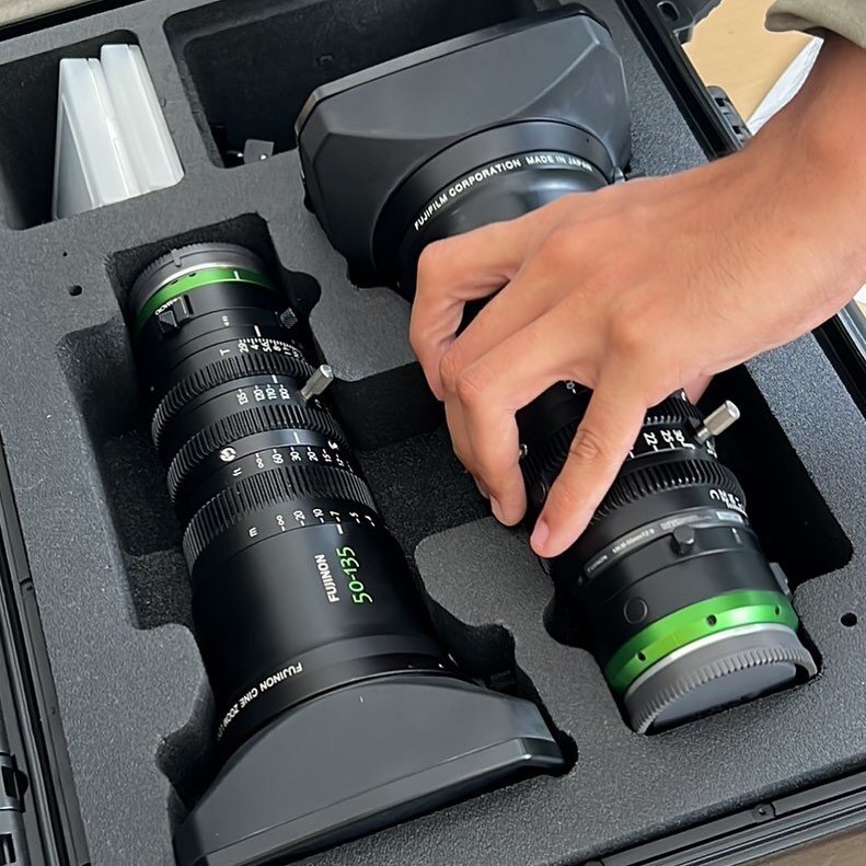 The Fujinon MK18-55mm &amp; 50-135mm T2.9 Lens is color matched to other esteemed Fujinon lenses like the HK, ZK, and XK series, ensuring a seamless transition between lenses for intercutting purposes. With its accommodating 85mm front, this lens is 