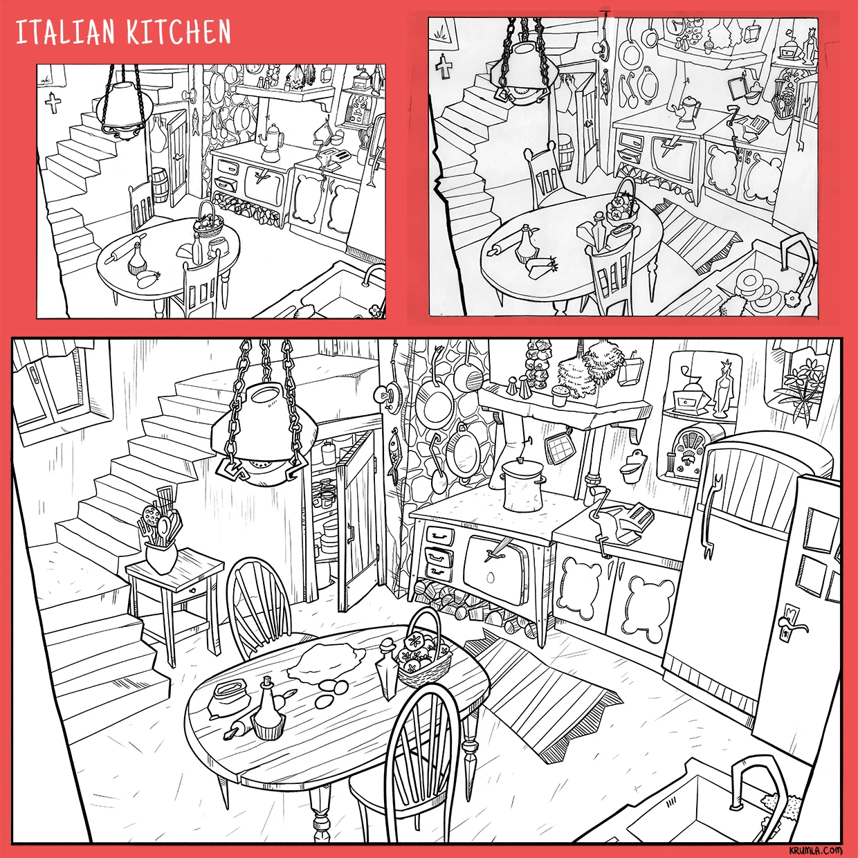 Original top drawings made in 2013. Redrawn in 2015