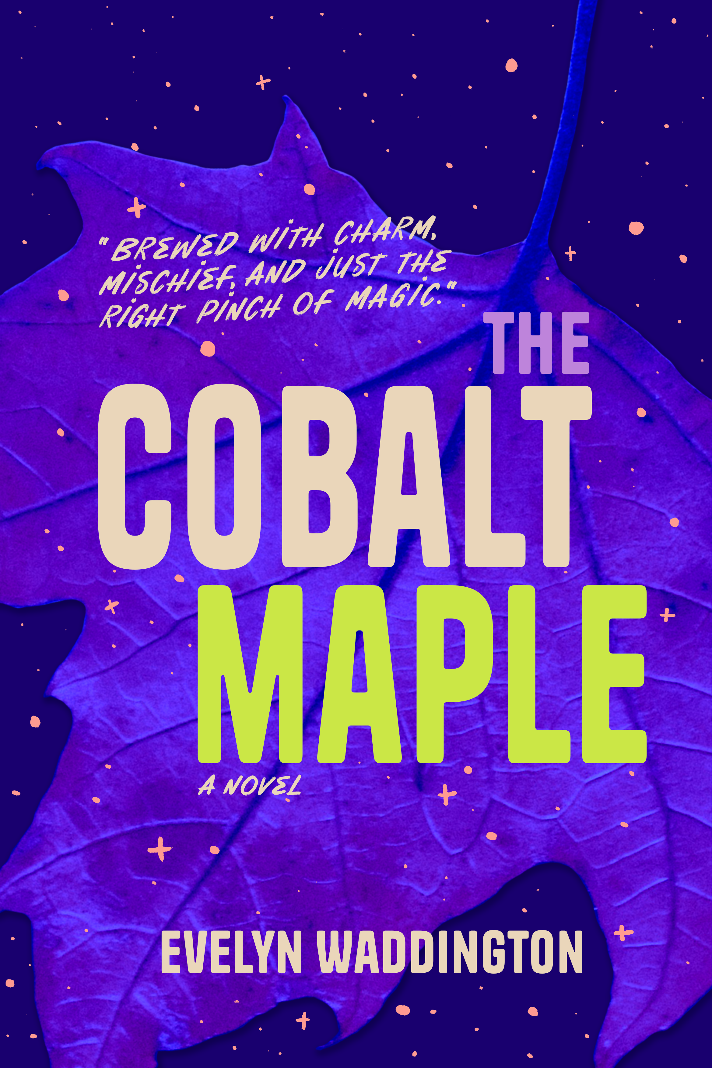 A different version of the cover. I wanted to try to design the same elements and colors in a different way. The pink magic effect would look good printed with glossy effect. Made in 2025