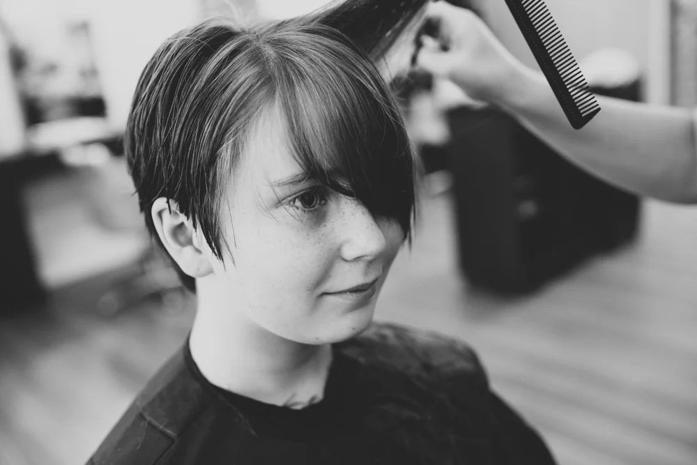 Taylor's Haircut.  'I Can See My Ears!'