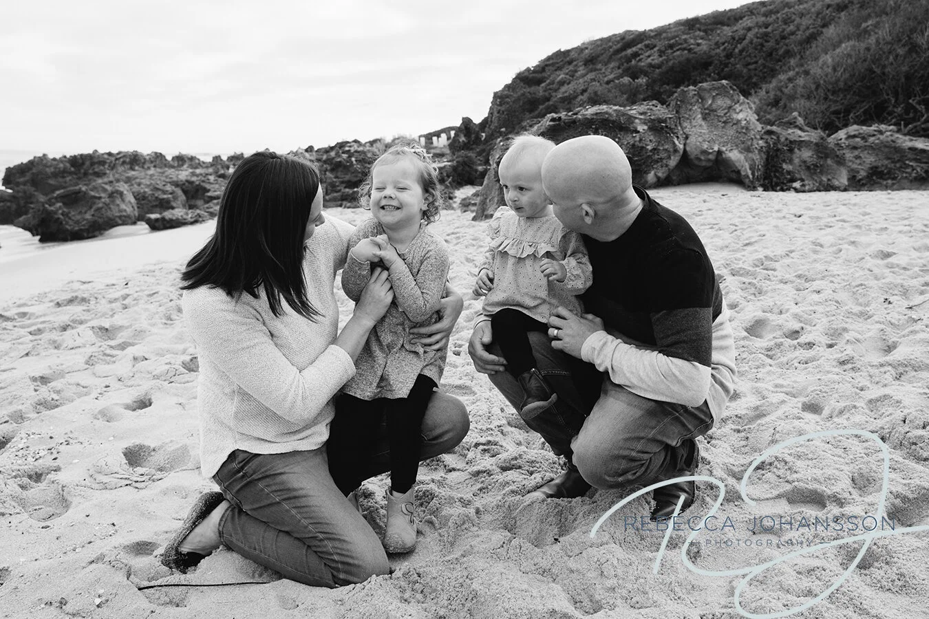 Passmore Family~ Perth Beach portrait