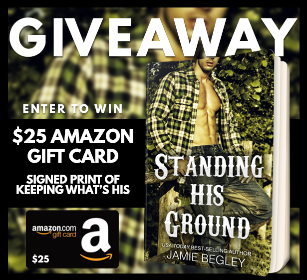 Spotlight Standing His Ground by Jamie Begley — What Is That Book About