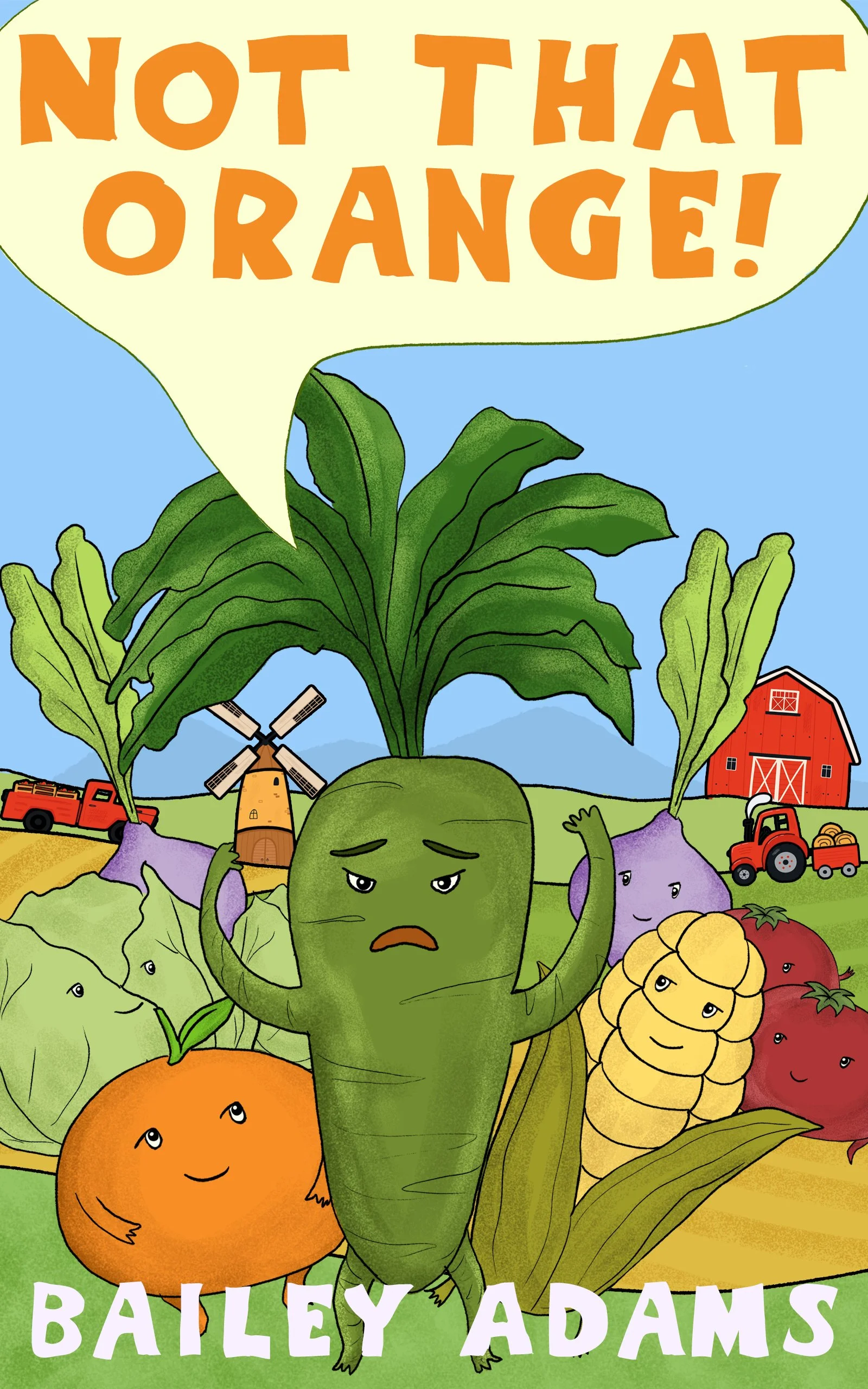 Spotlight: Not That Orange by Bailey Adams