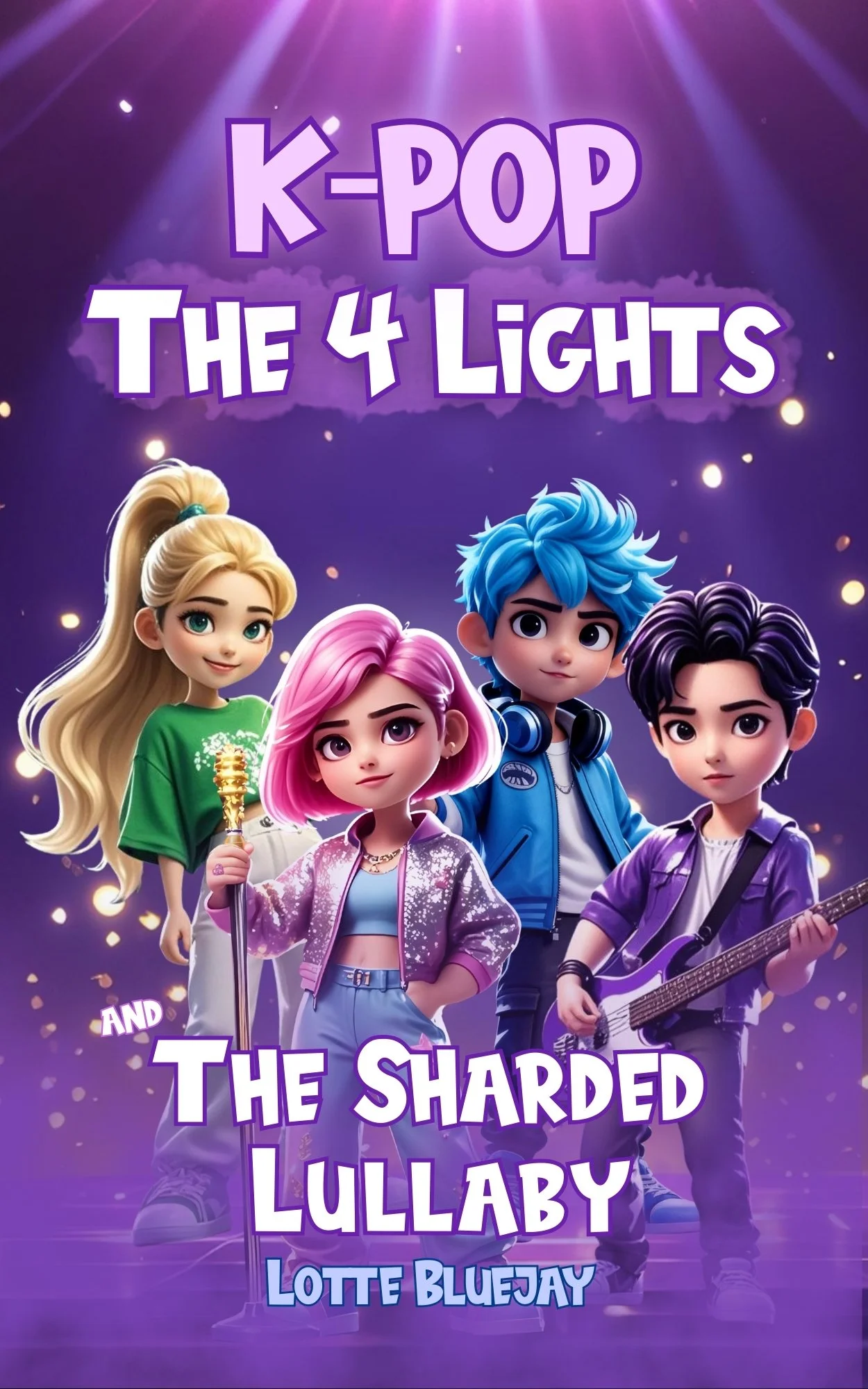 Spotlight: K-Pop – The Four Lights and the Sharded Lullaby by Lotte Bluejay