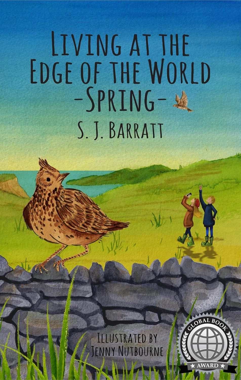 Spotlight: Living at the Edge of the World – Spring by S. J. Barratt and narrated by Gill Mills