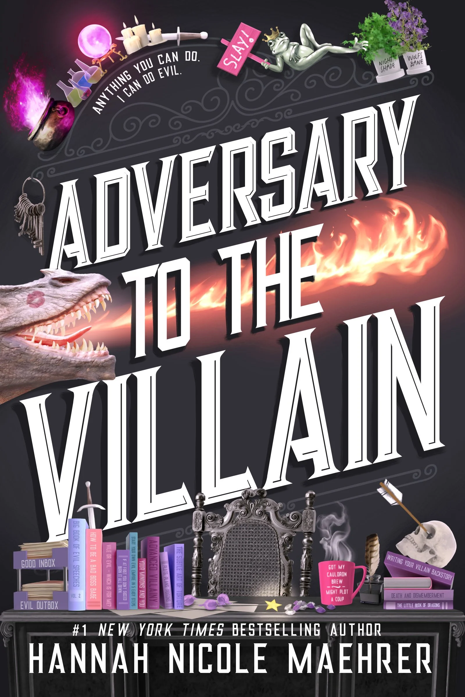 Review: Adversary to the Villain by Hannah Nicole Maehrer