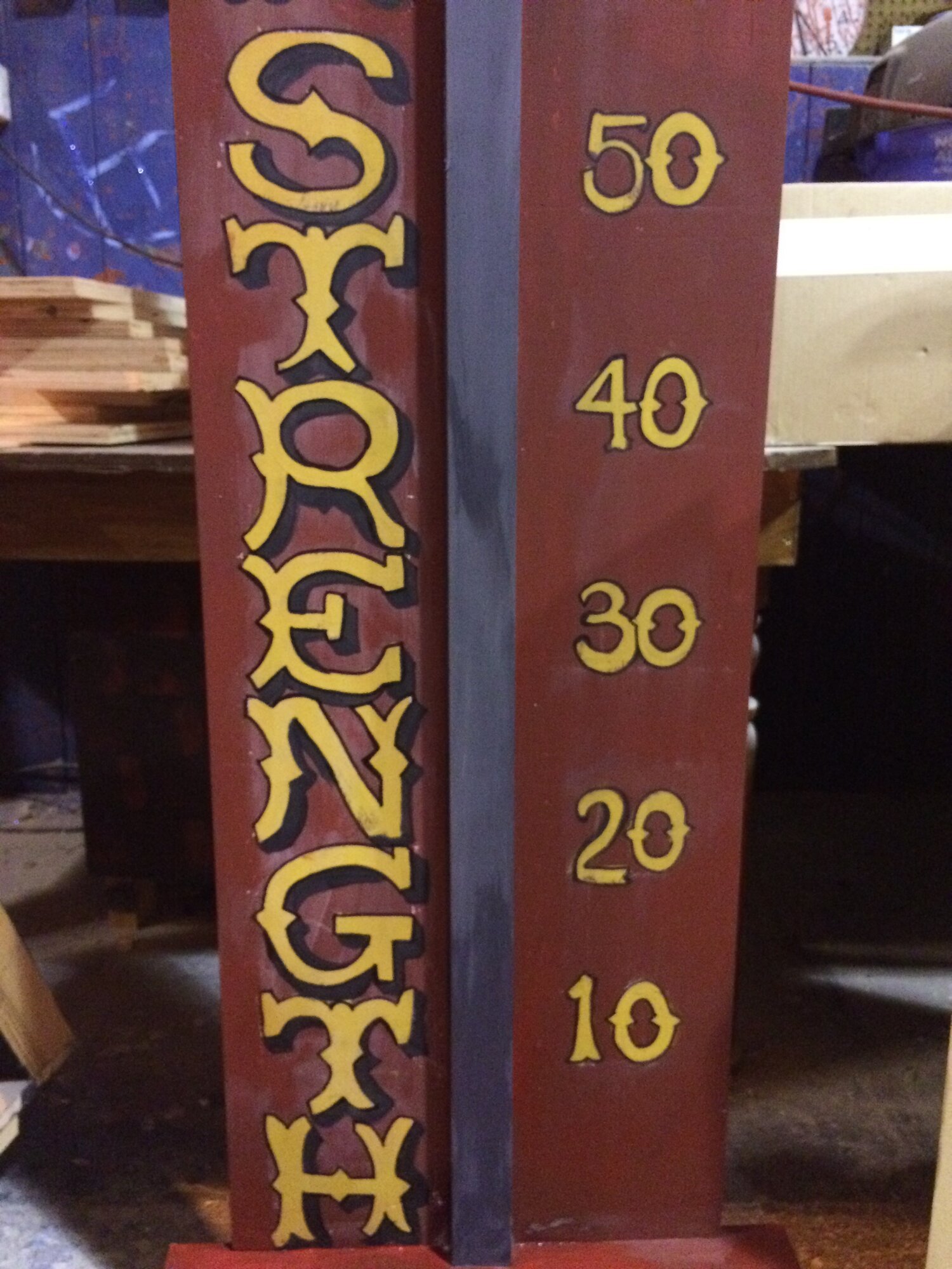 Signwriting for a panto