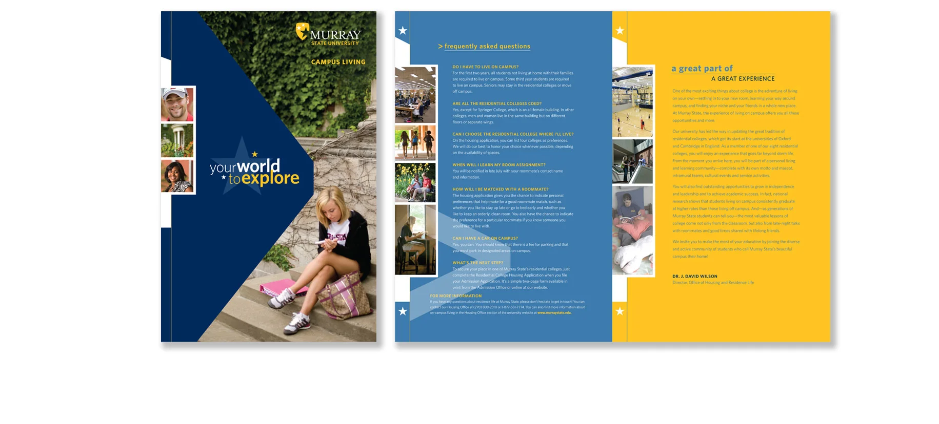 Murray State University / Residential Life Brochure
