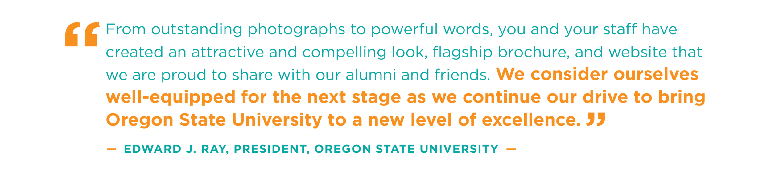 Kelsh Wilson Design / OSU Campaign Branding / Case Study