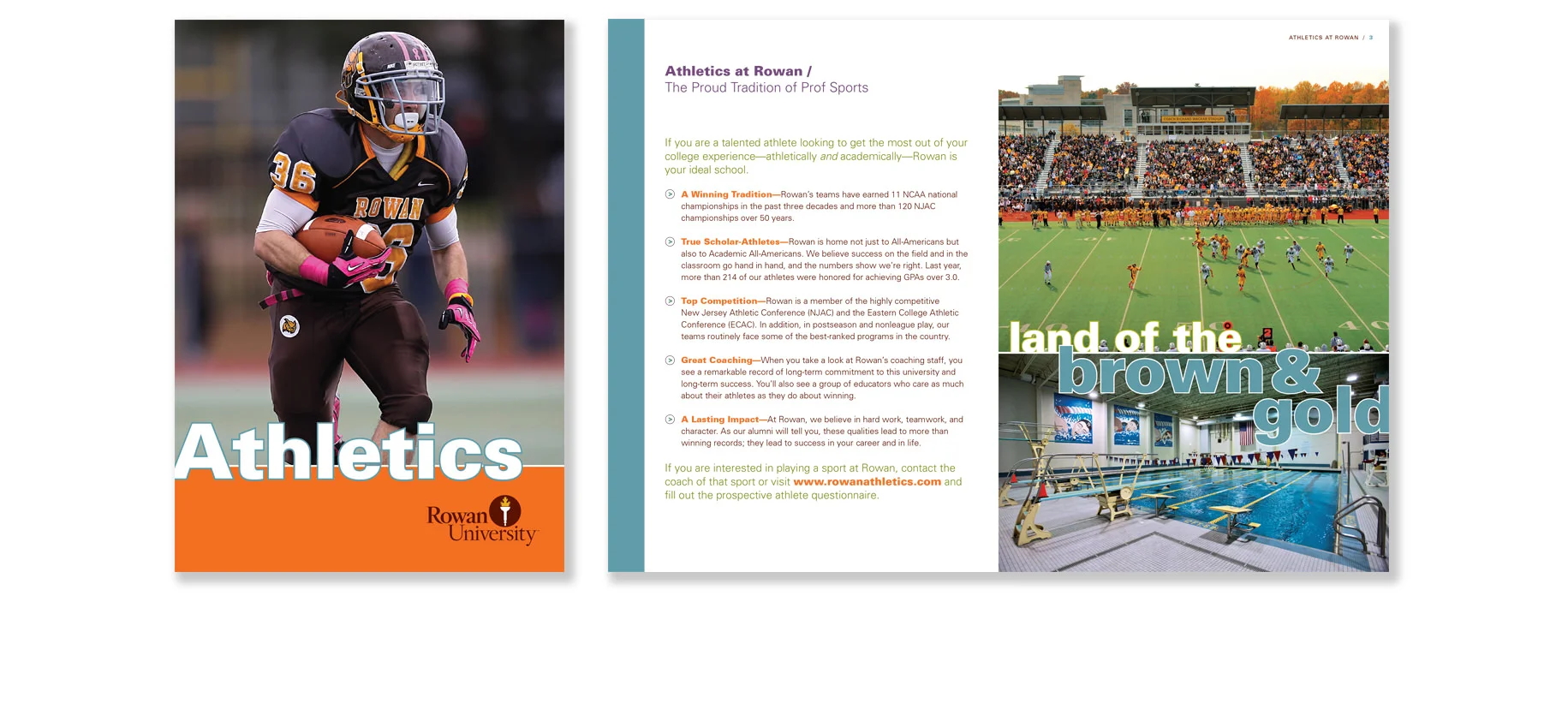 Rowan University / Athletics Brochure