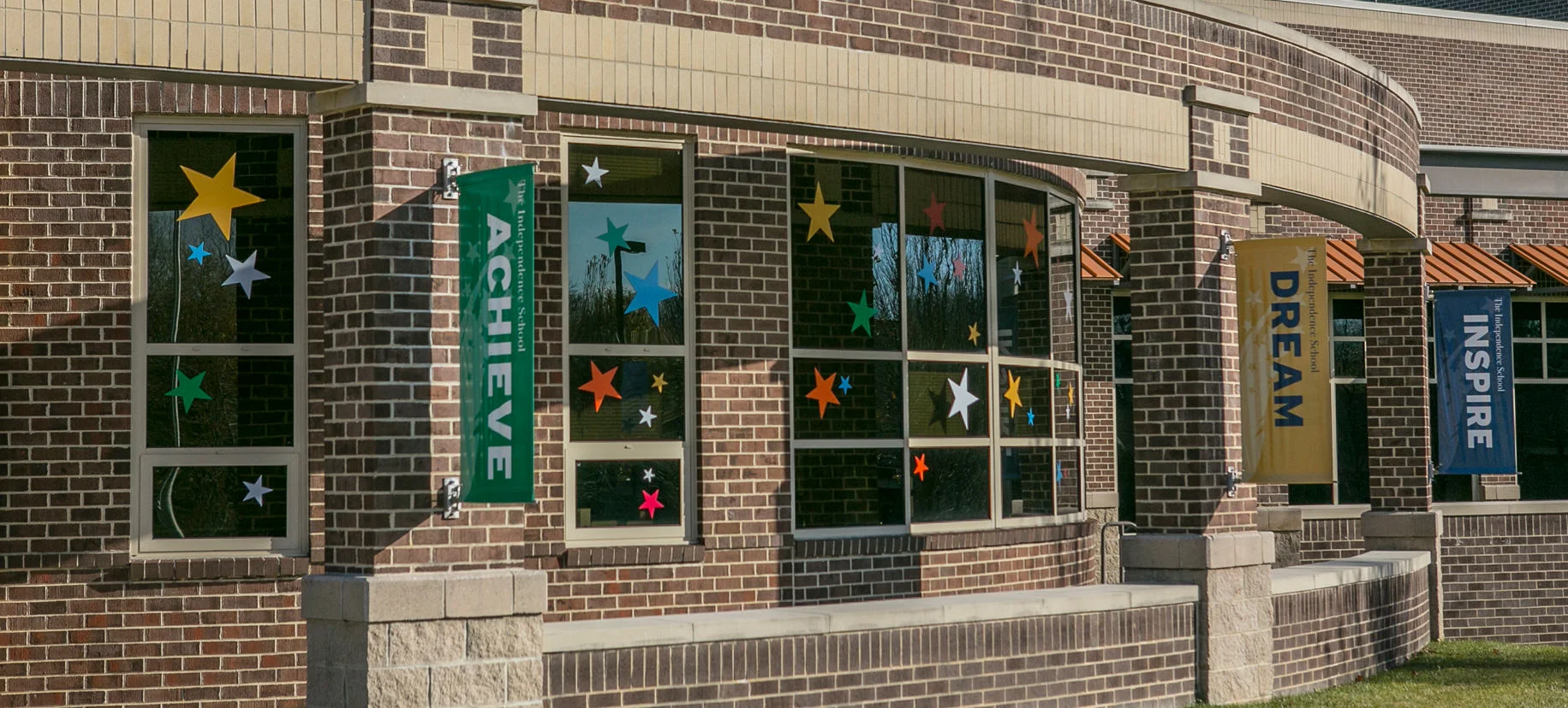 The Independence School / Exterior Signage