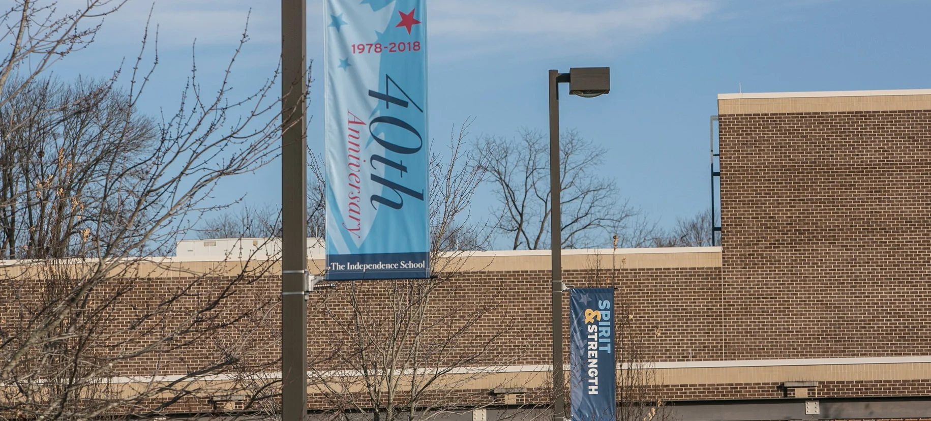The Independence School / Exterior Signage