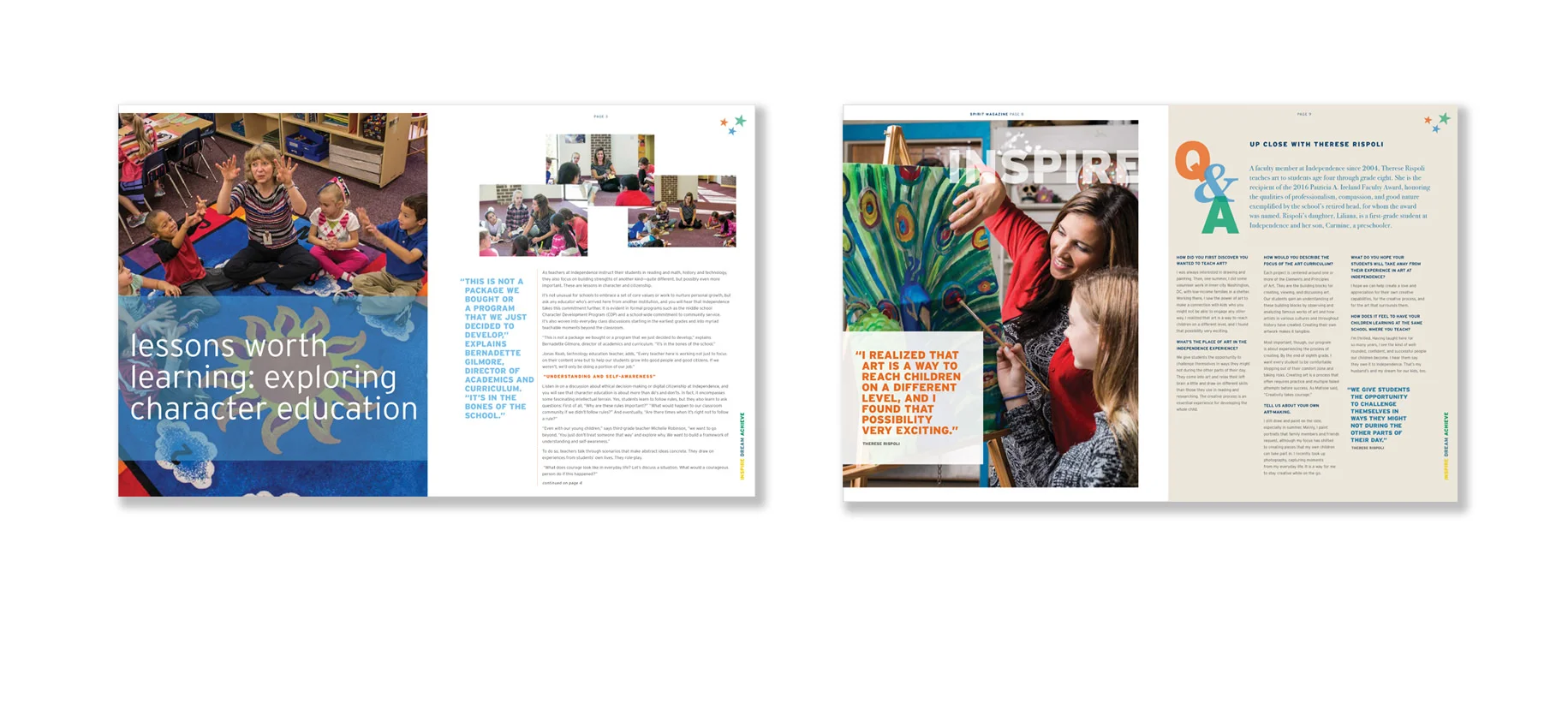 The Independence School / Spirit Magazine