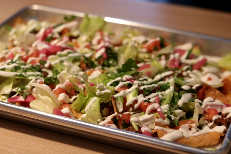 Nacho Cabra returns to Taste Test with single-layer nachos heaped with delicious toppings.