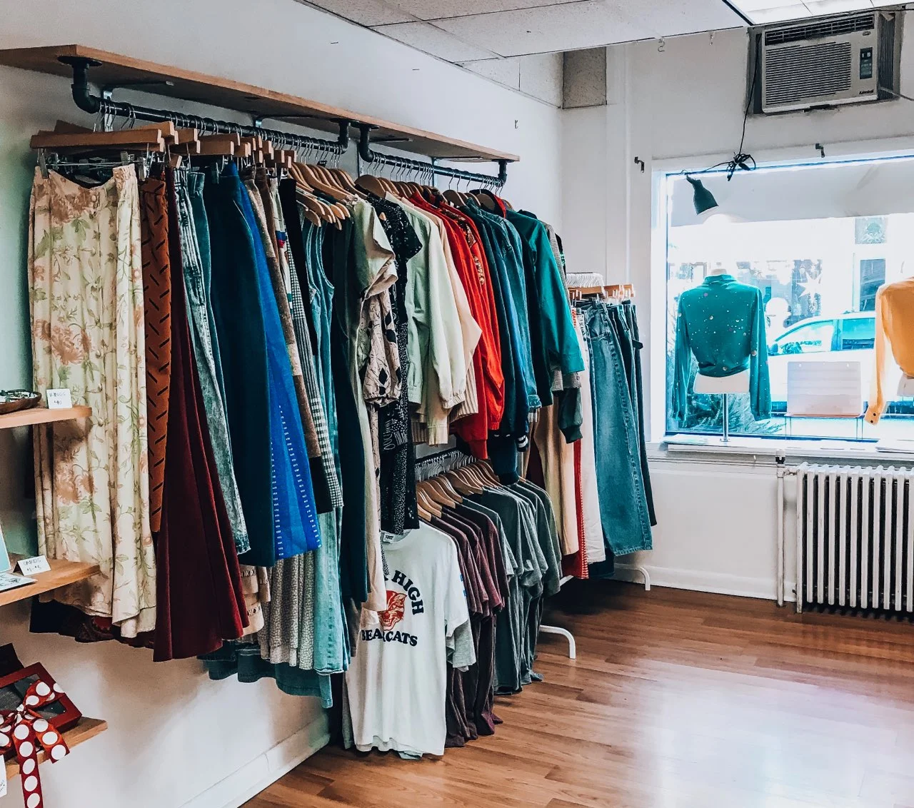 Stay sustainable with vintage clothes and accessories from Revolt Style Studio.