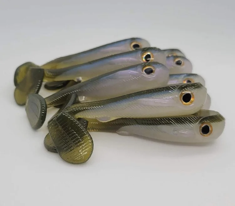 fat shad fishing lures Versa offering a fatter profile for increased visibility and more bites Yamamoto Fat Shad Shape Worm