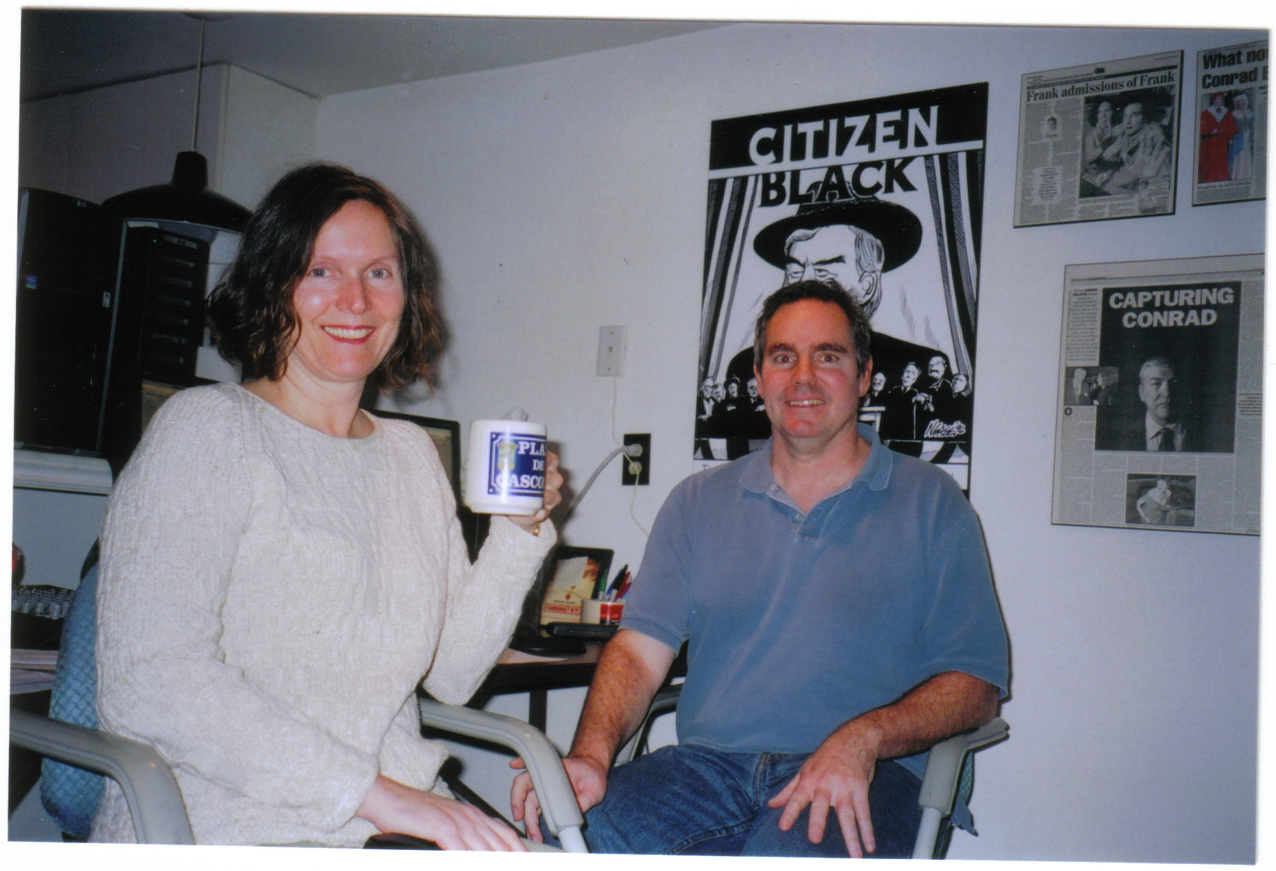 Manufacturing Dissent co-directors Debbie Melnyk and Rick Caine.jpg