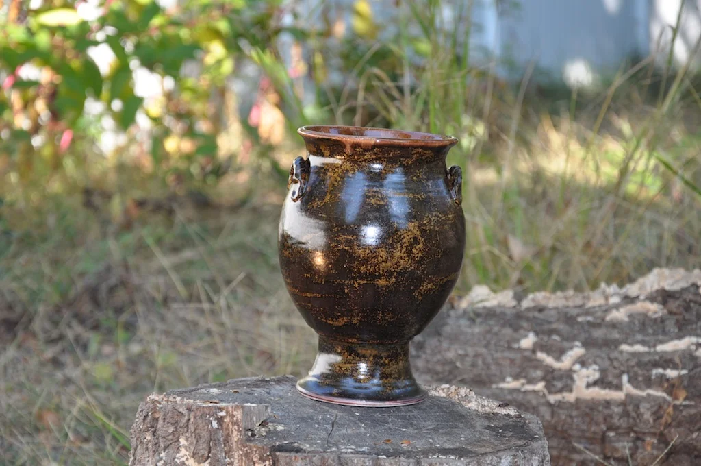 kelly riggs temmoku vase.JPG