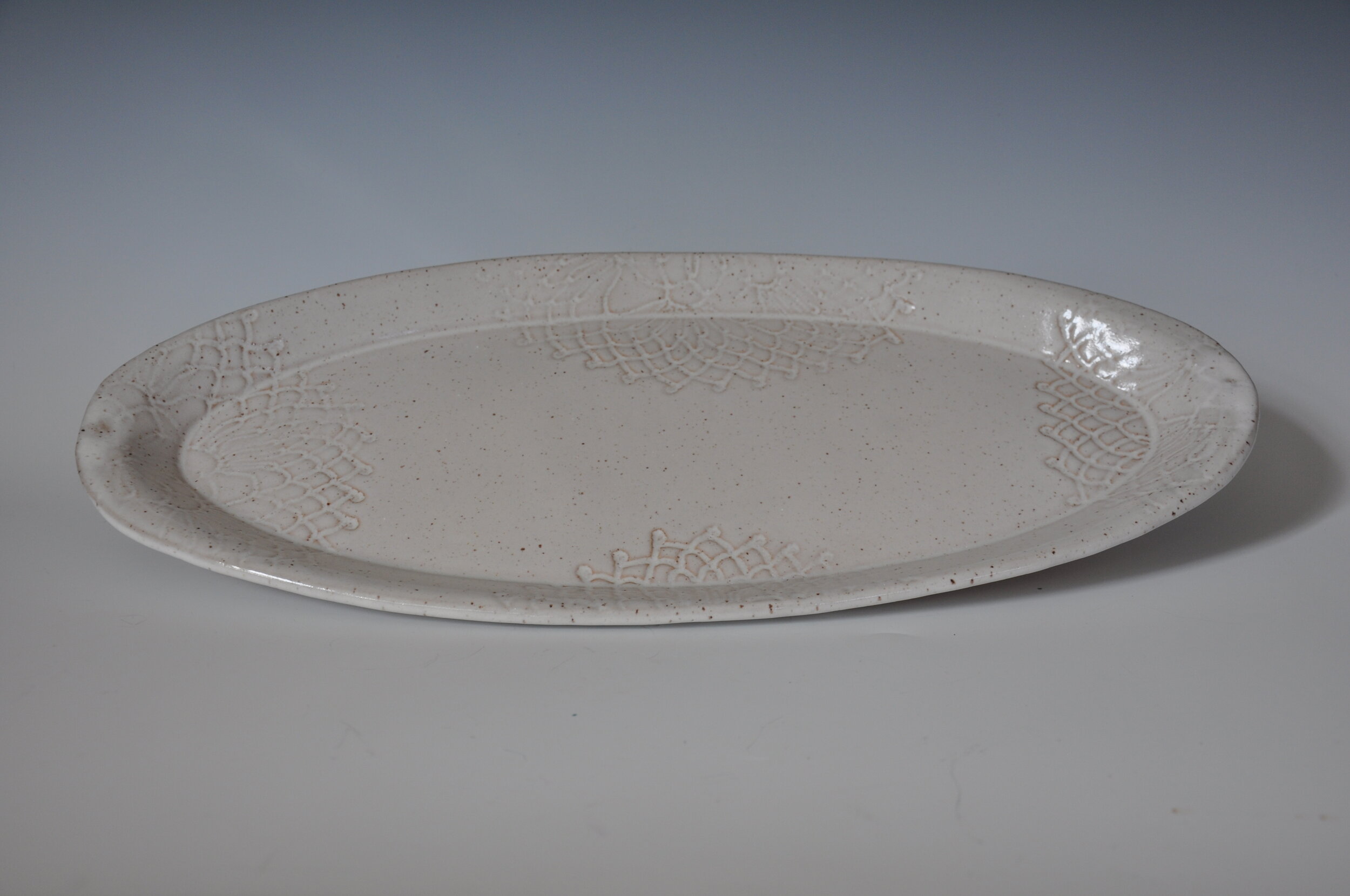 Long Platter in Cream