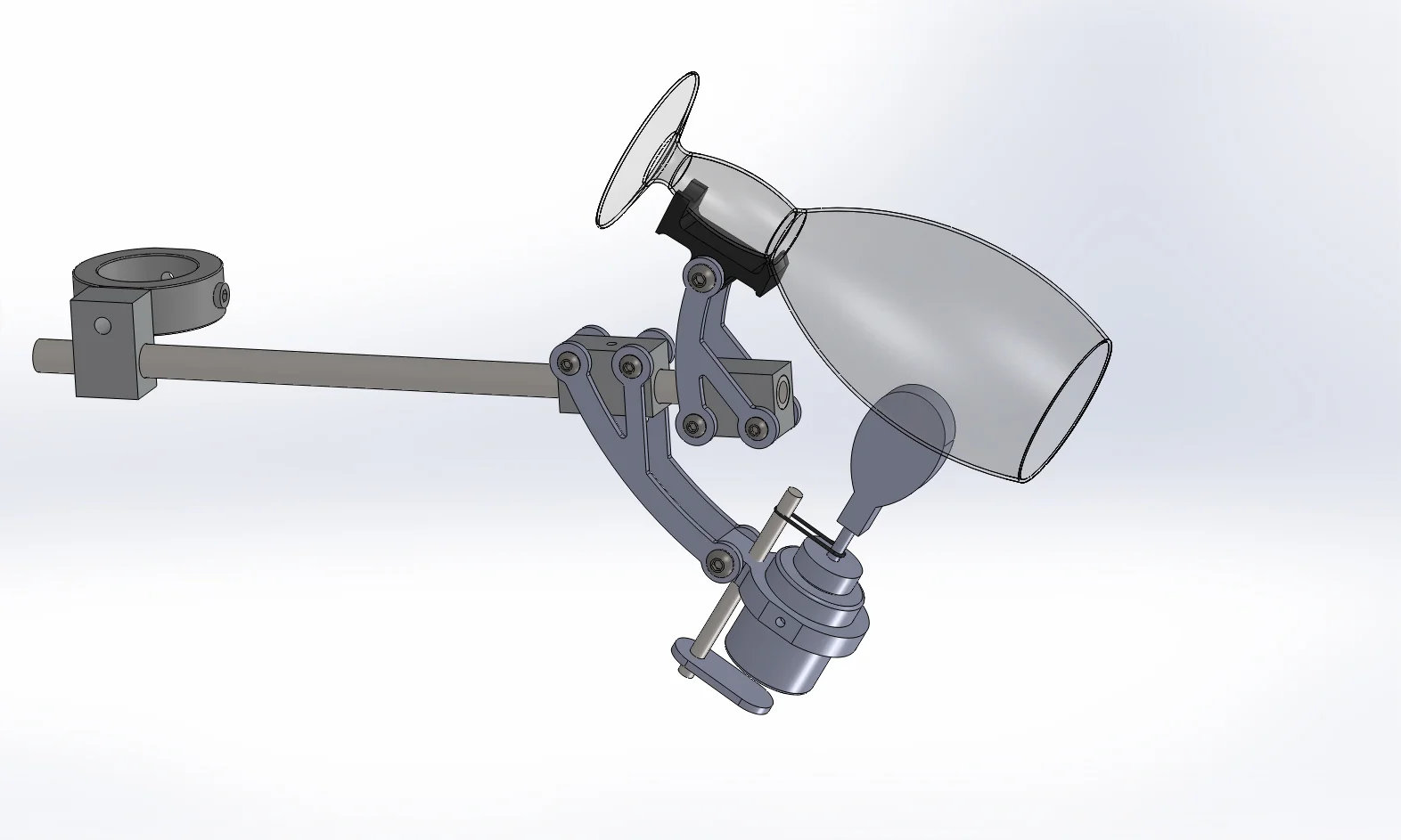 SolidWorks Screenshot - Chalice & Solenoid