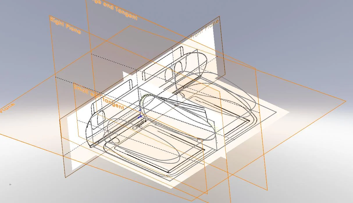 SolidWorks Surface Model