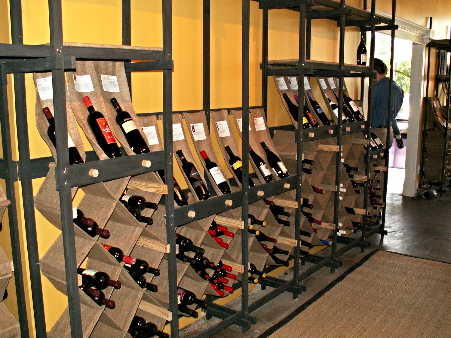 Wine Shop Shelves