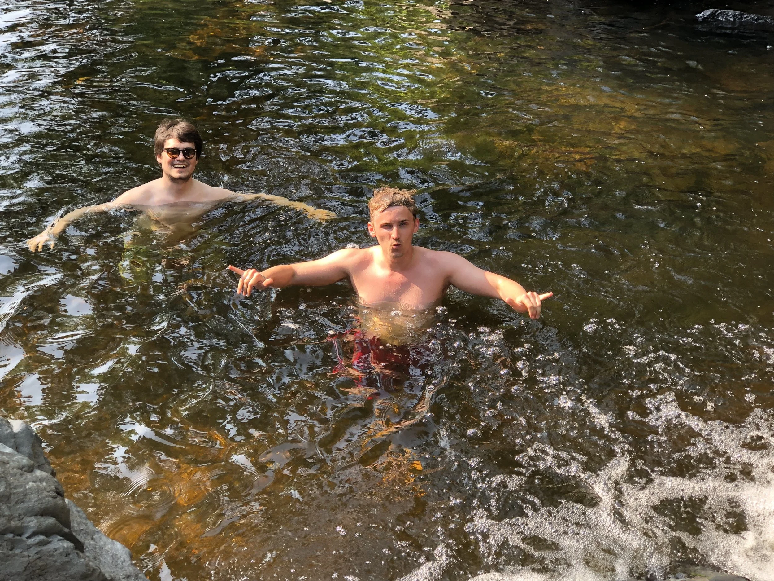 Me and Conor.