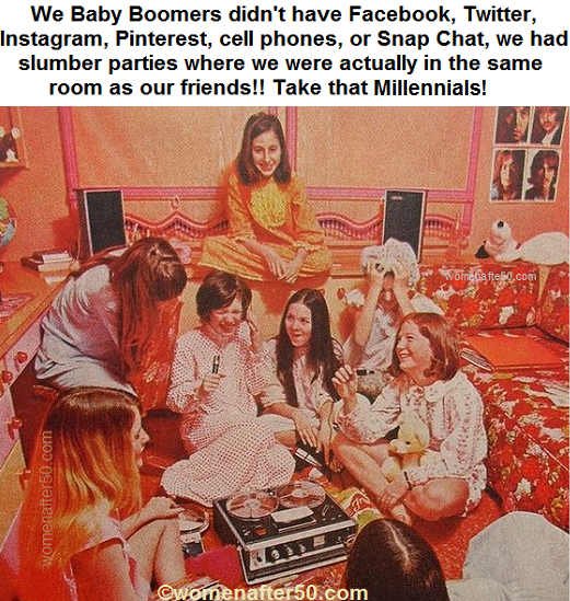 women after 50 slumber party millennials.png
