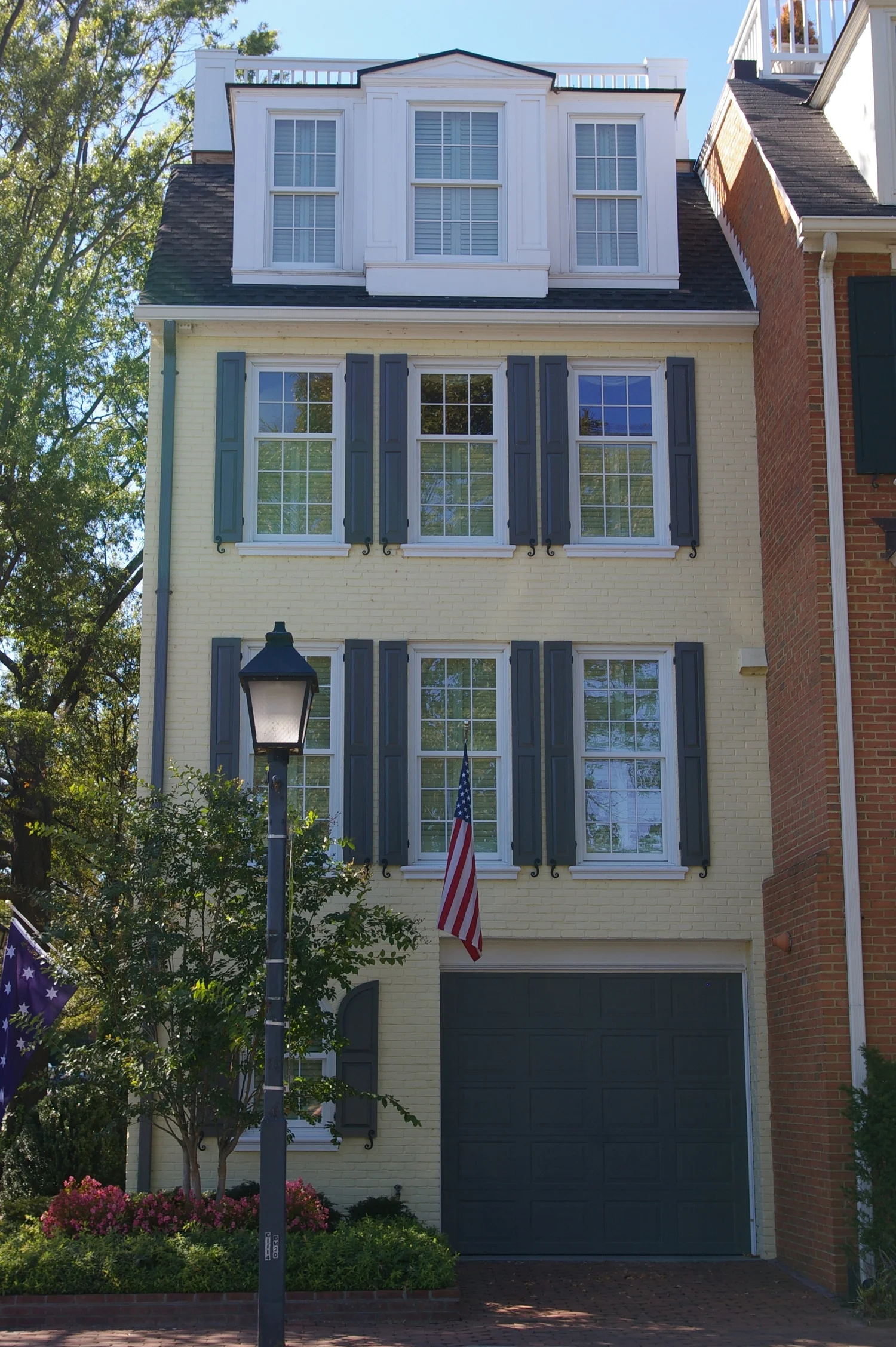 This home located across from the Potomac River in Old Town was completely remodeled.
