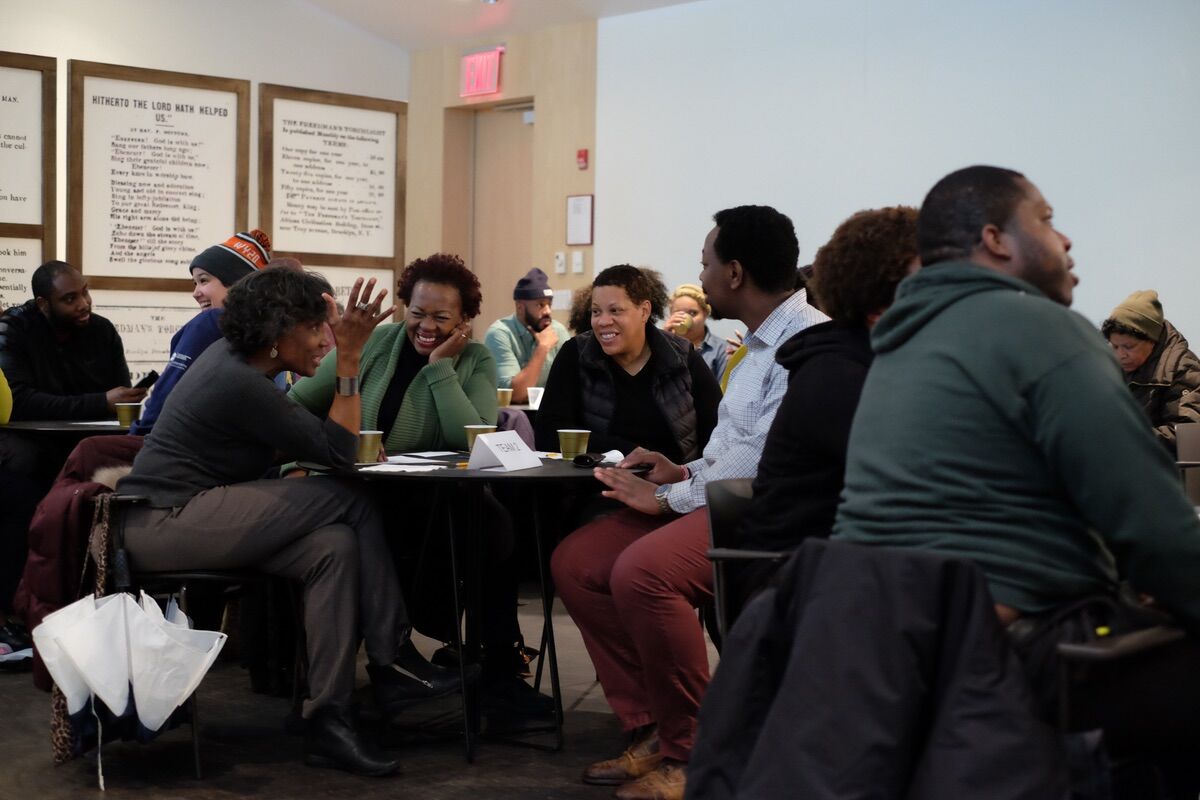 Black History buffs came flex their knowledge at Black History Month Trivia Night! From film to geography, sports to music, we are pulling from every nook of the diaspora for a night of fellowship, fun, and some healthy competition.