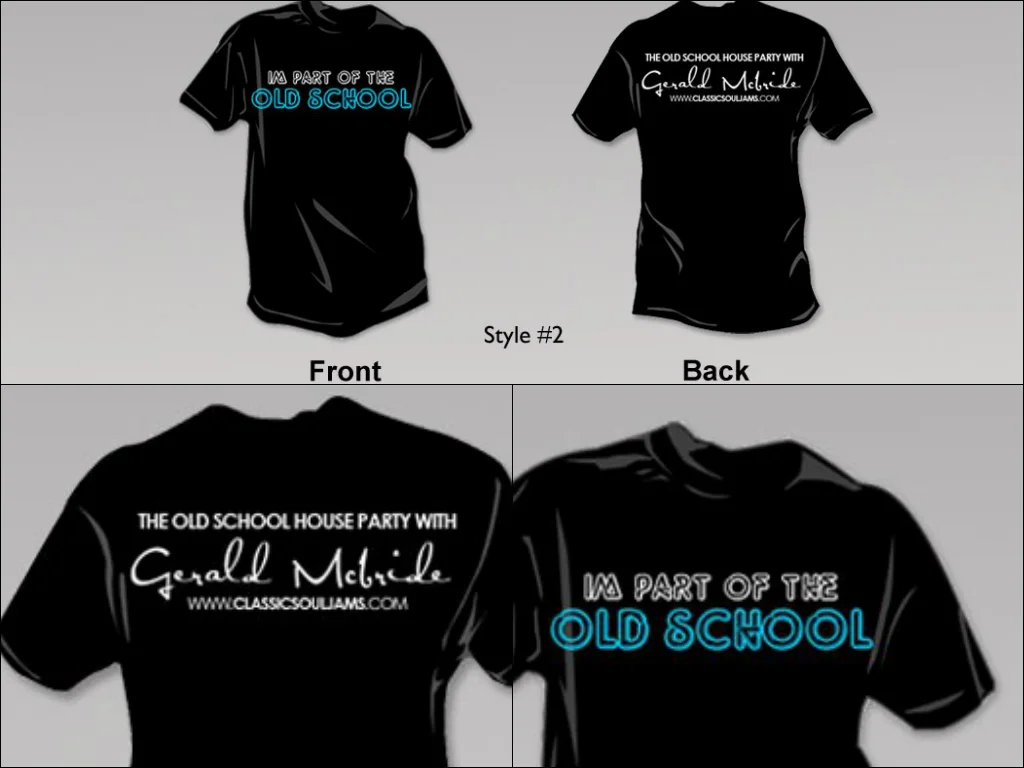 King of the Old School T-shirt