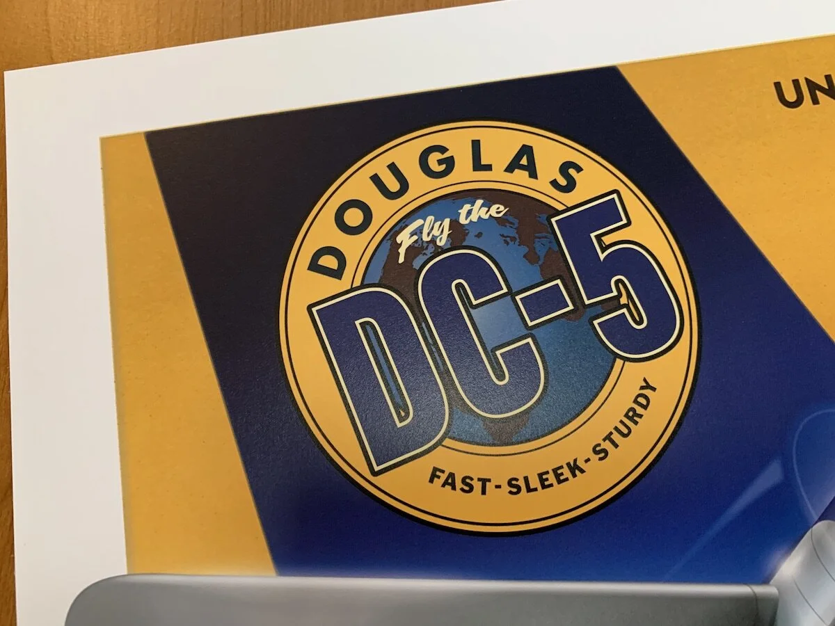 ICON - Douglas　(著) F Douglas Brown 　海外詩集 DC-5 