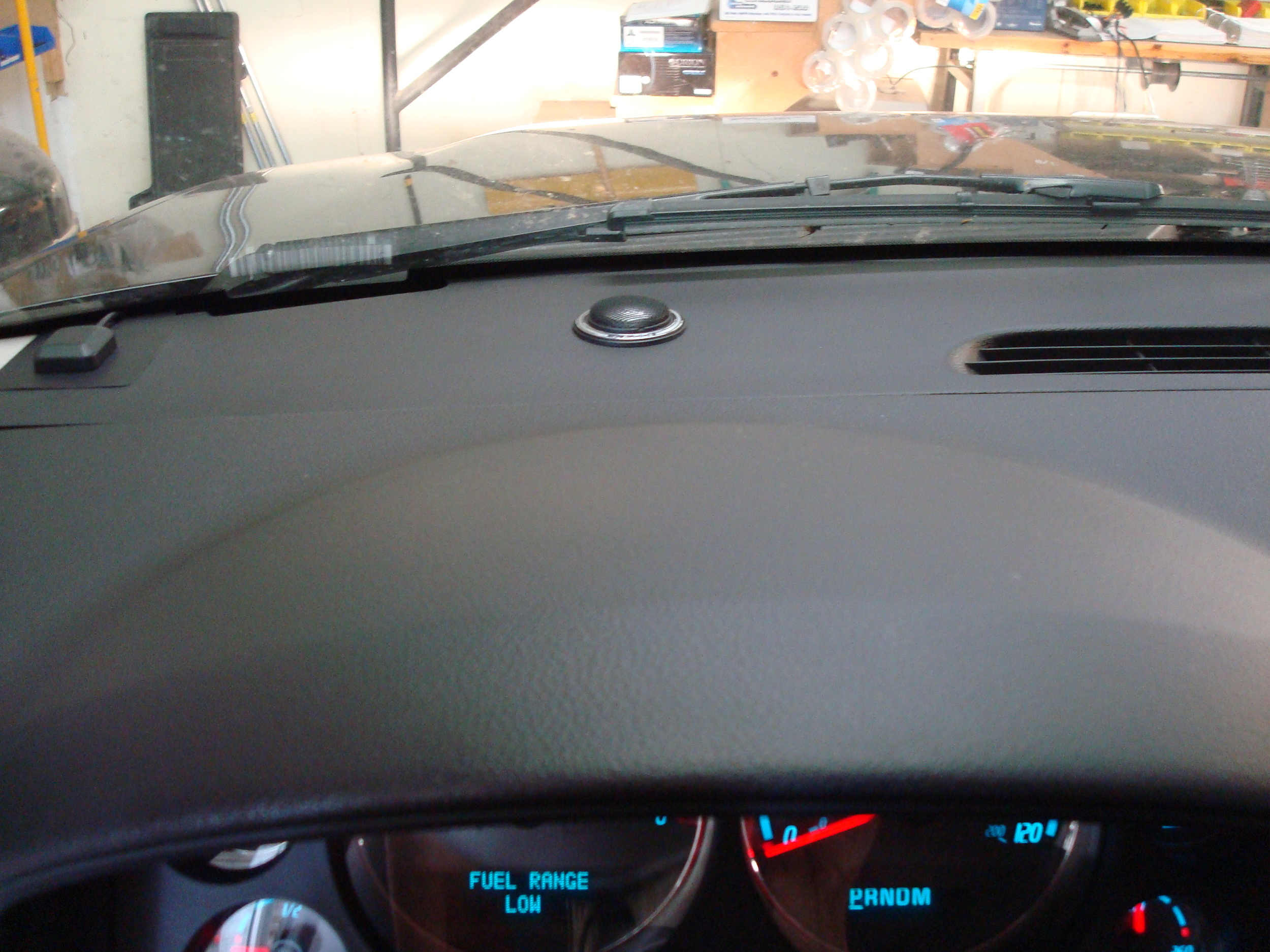 2007 Yukon Denali XL - JL Audio ZR tweeters mounted in the dash