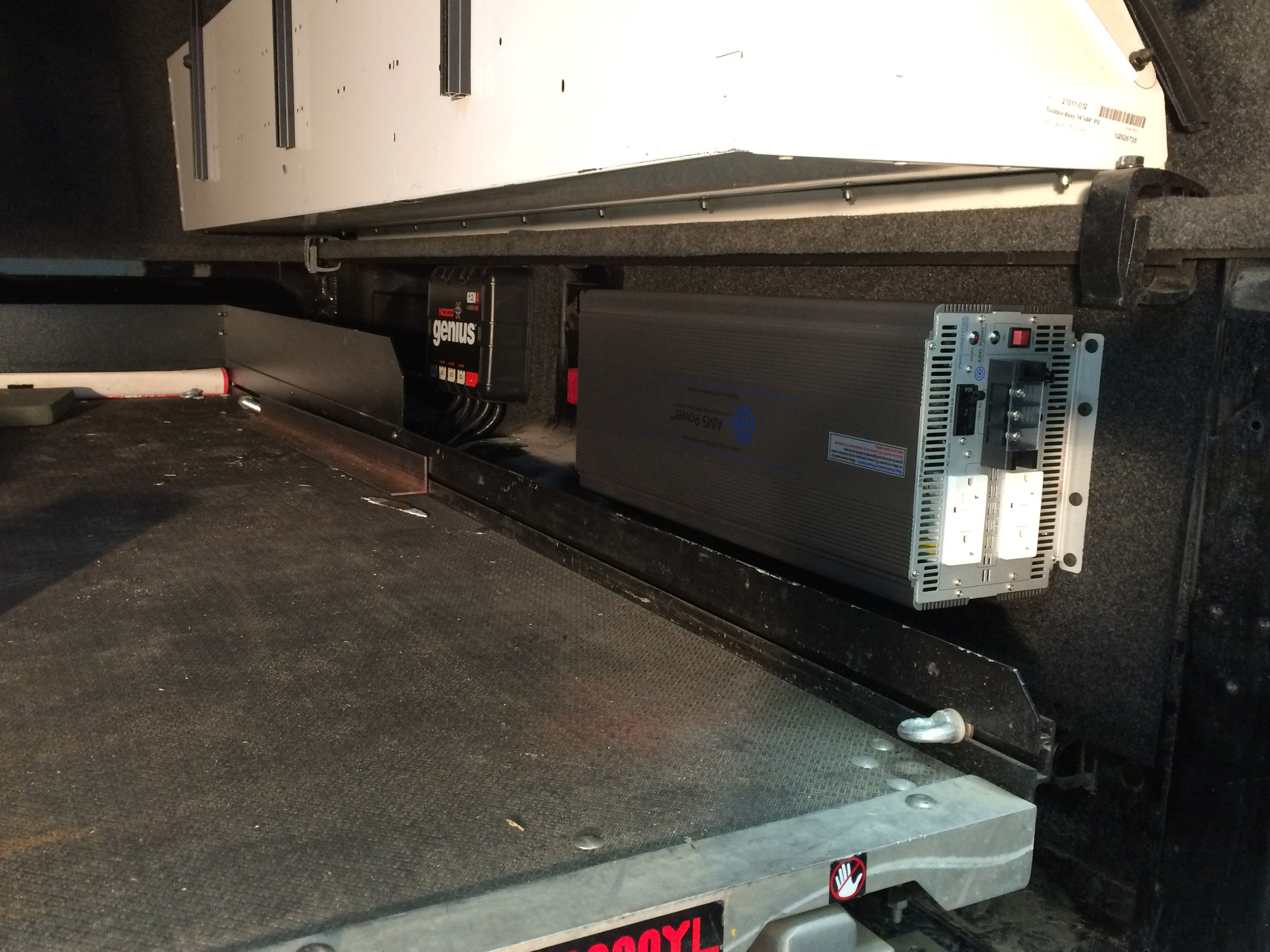 2015 Ram 3500 5,000 Watt Power Inverter Installation