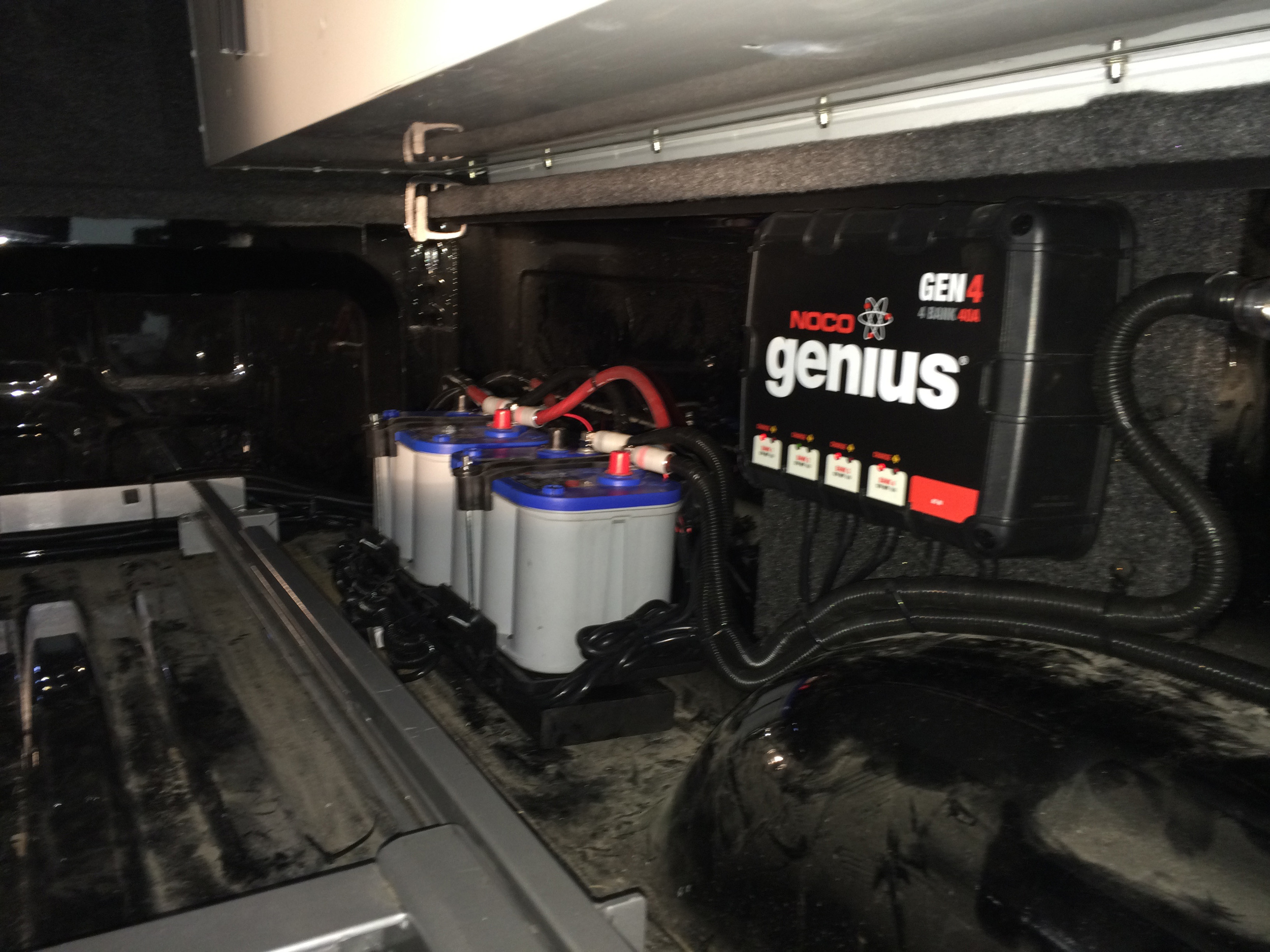 NOCO Genius 4-Bank 40A On-Board Battery Charger 