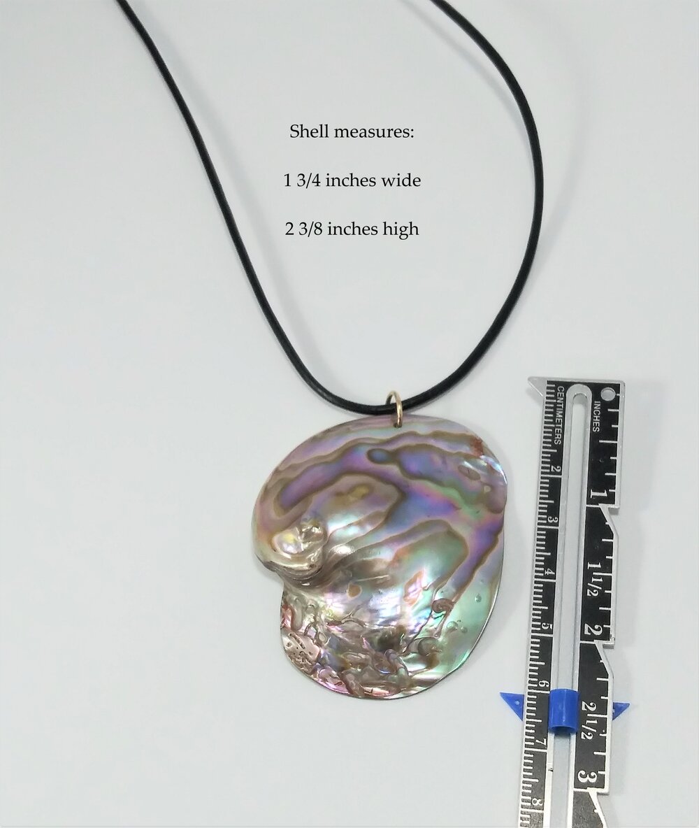 Abalone Shell Cord Necklace – A Rolling Stone Jewels