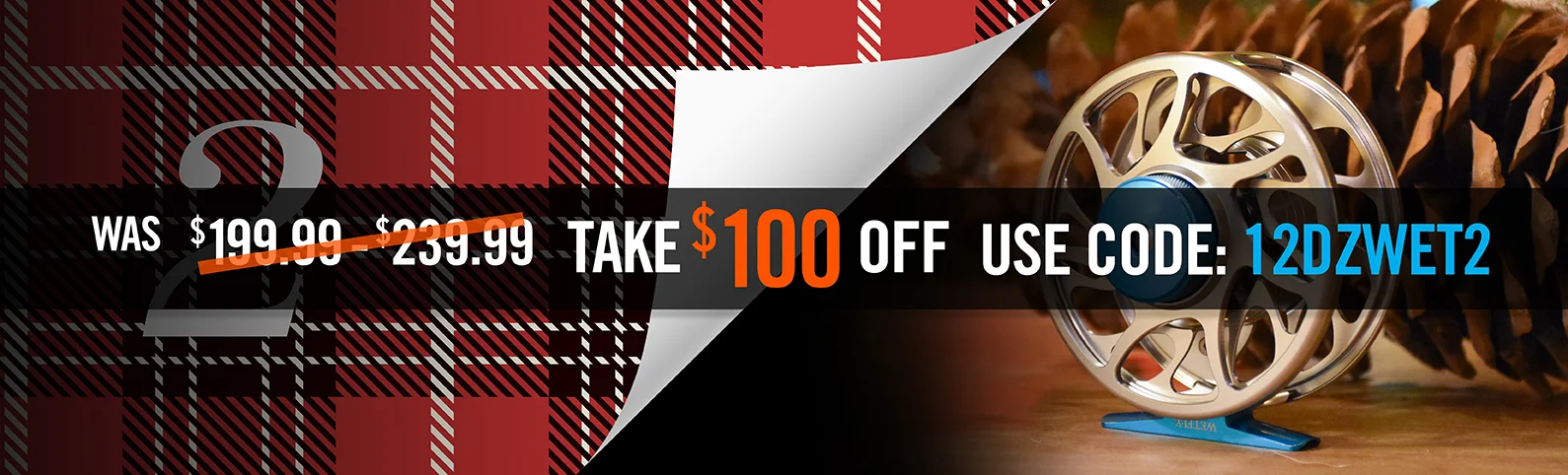 2. WETFLY Nitrogen1 Reels - $100 Off