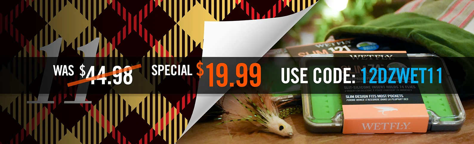 11. WETFLY Waterproof Slim Boxes - $25 OFF