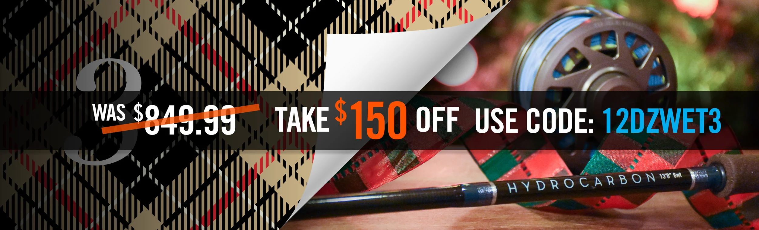 3. HydroCarbon Spey Rod + NitrogenXD Reel - $150 off