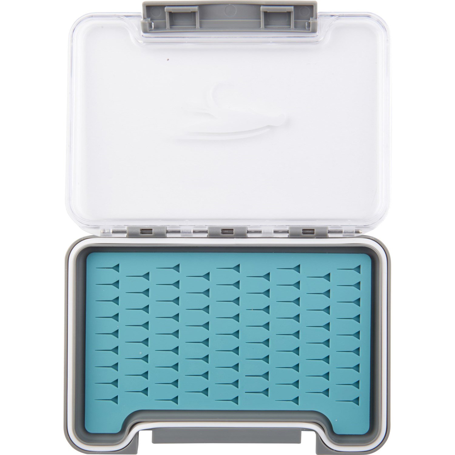 Details about   Fly Fishing Box Slim Water-proof Components Slit Grip Foam Fly Box Double Layer 