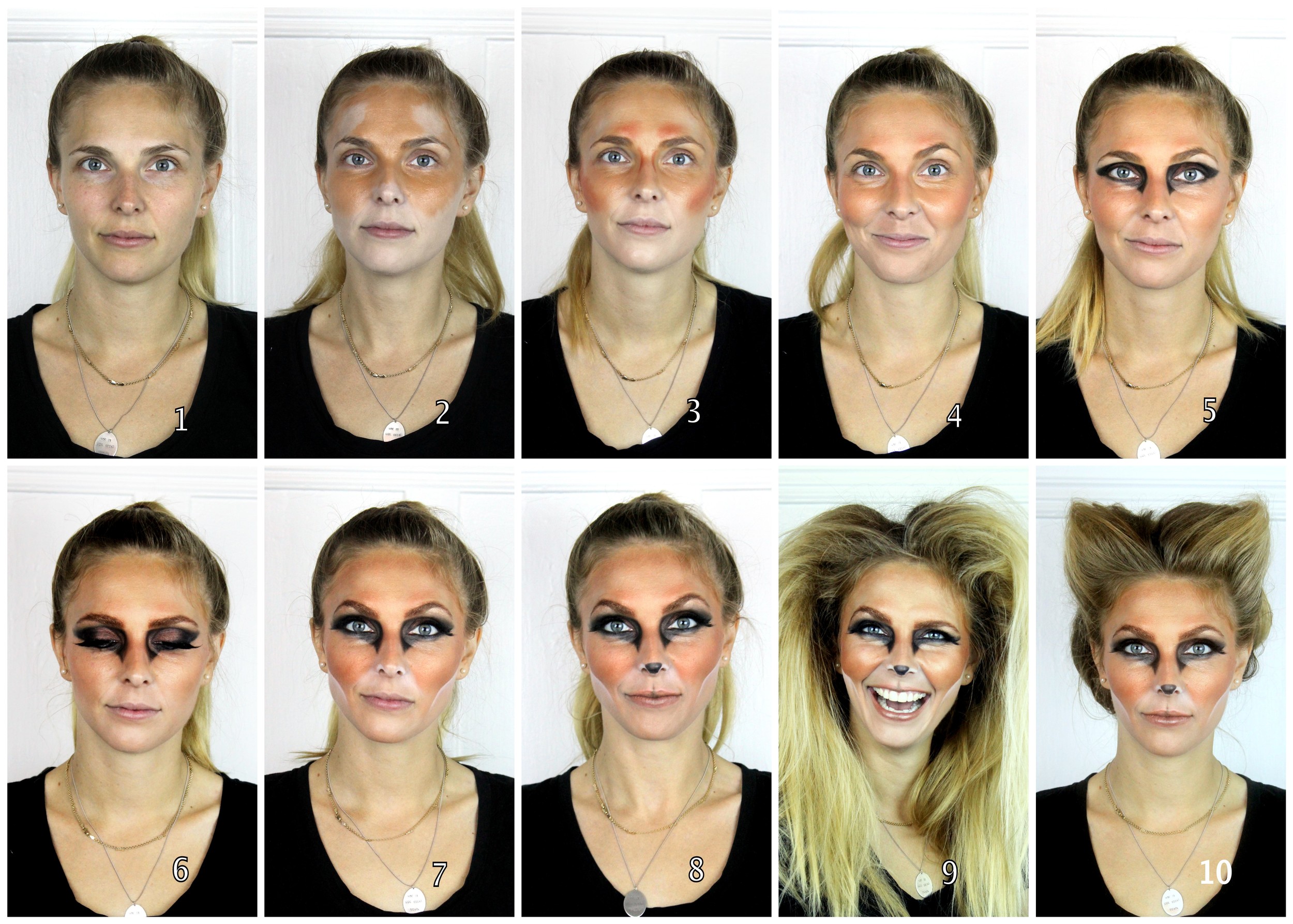 Fox Face Paint Tutorial- Step-by-Step