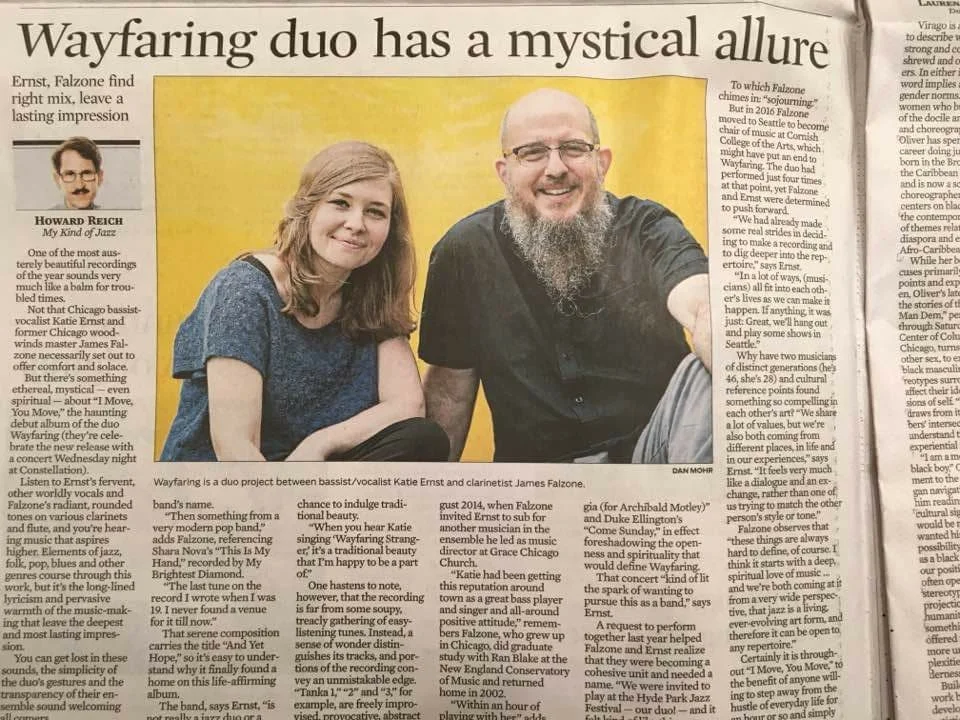 One of those photos printed in The Chicago Tribune, November 1, 2017.